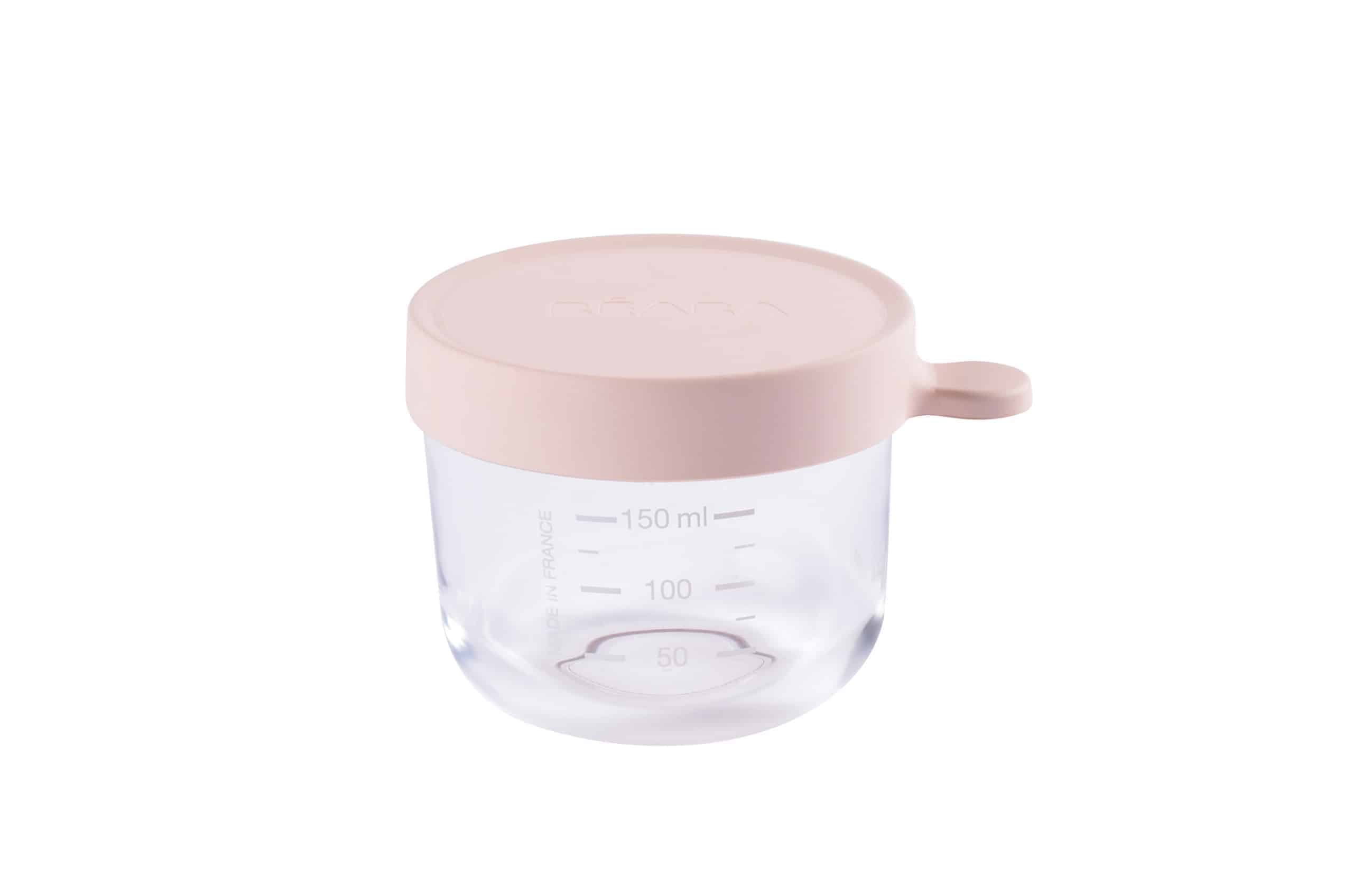 Glass Container pink