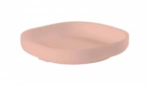 Silicone Suction Plate Rose