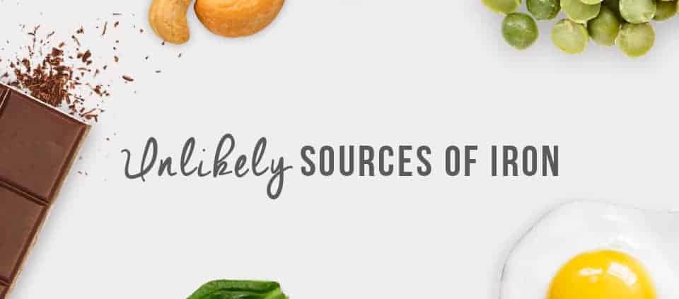 unlikely sources of iron