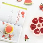 watermelon strawberry frappe