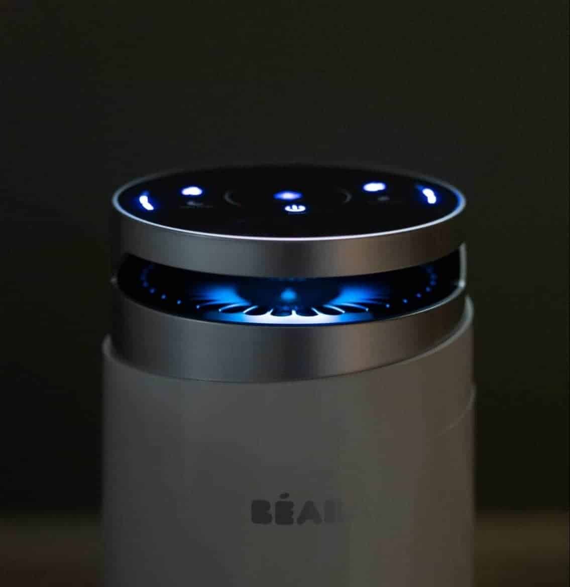 Beaba Air purifer at night