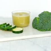 Lemon Broccoli Zucchini Puree