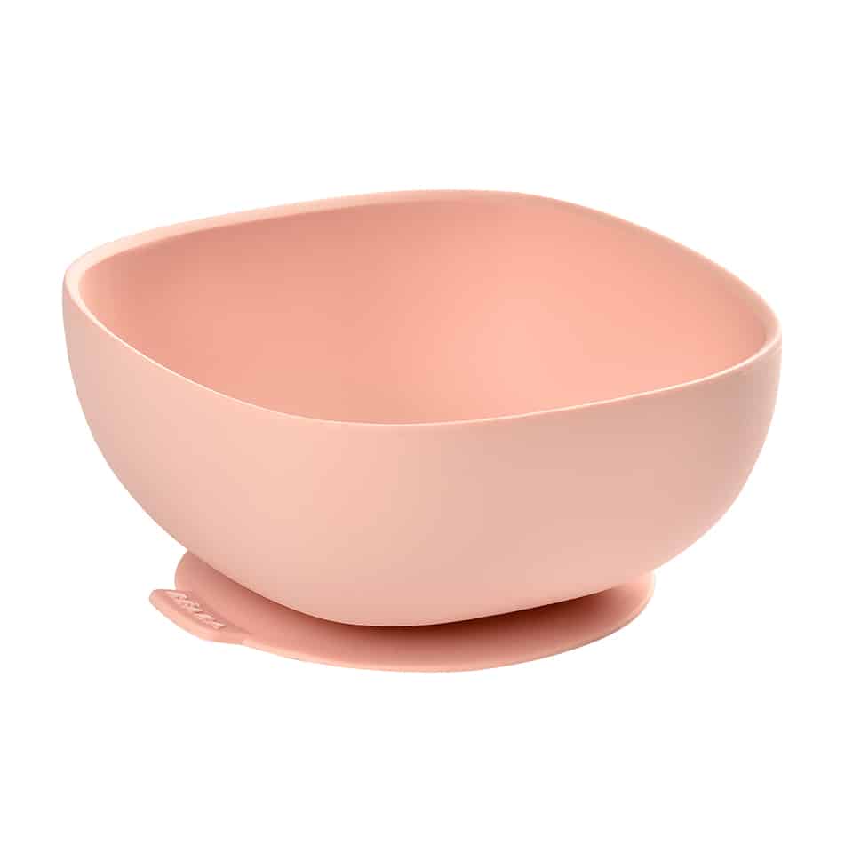 beaba pink bowl