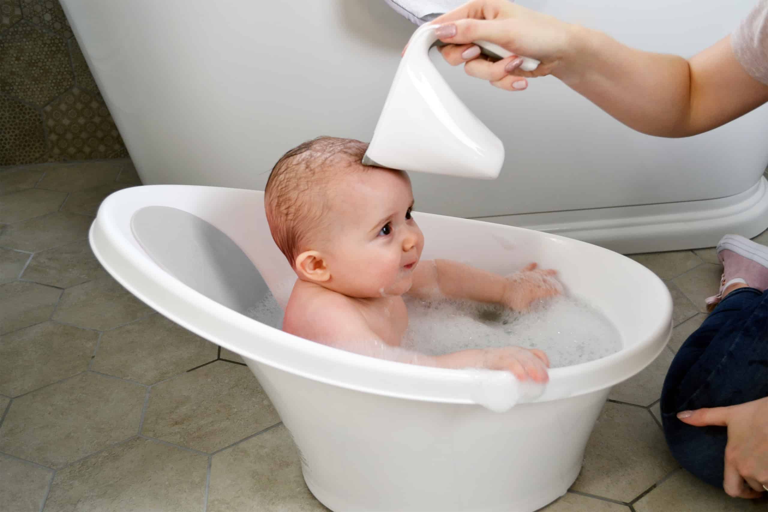 Shnuggle Baby Newborn Non Slip Bath Tub Newborn-12M Grey 
