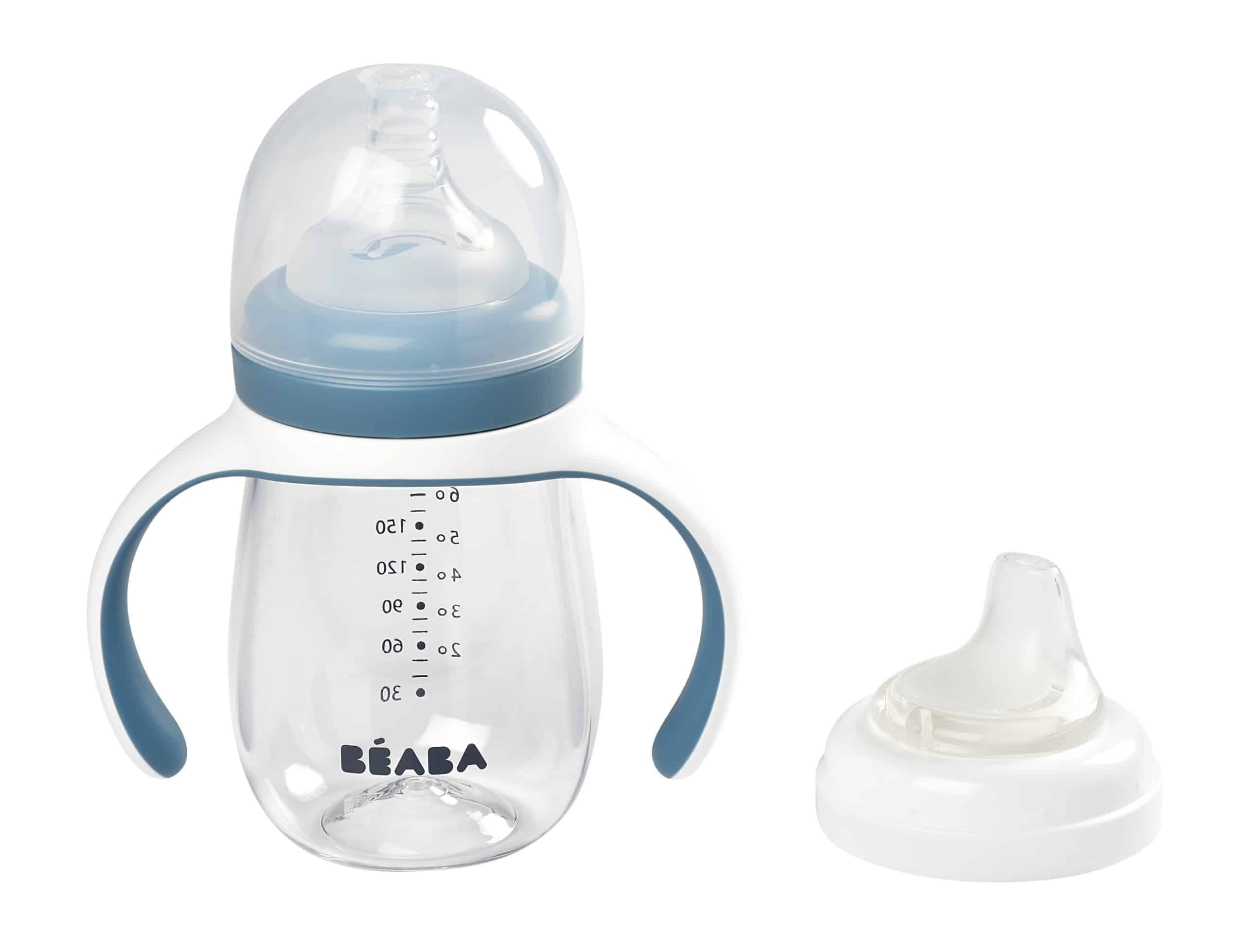 Beaba 2-in-1 Training Bottle Rain