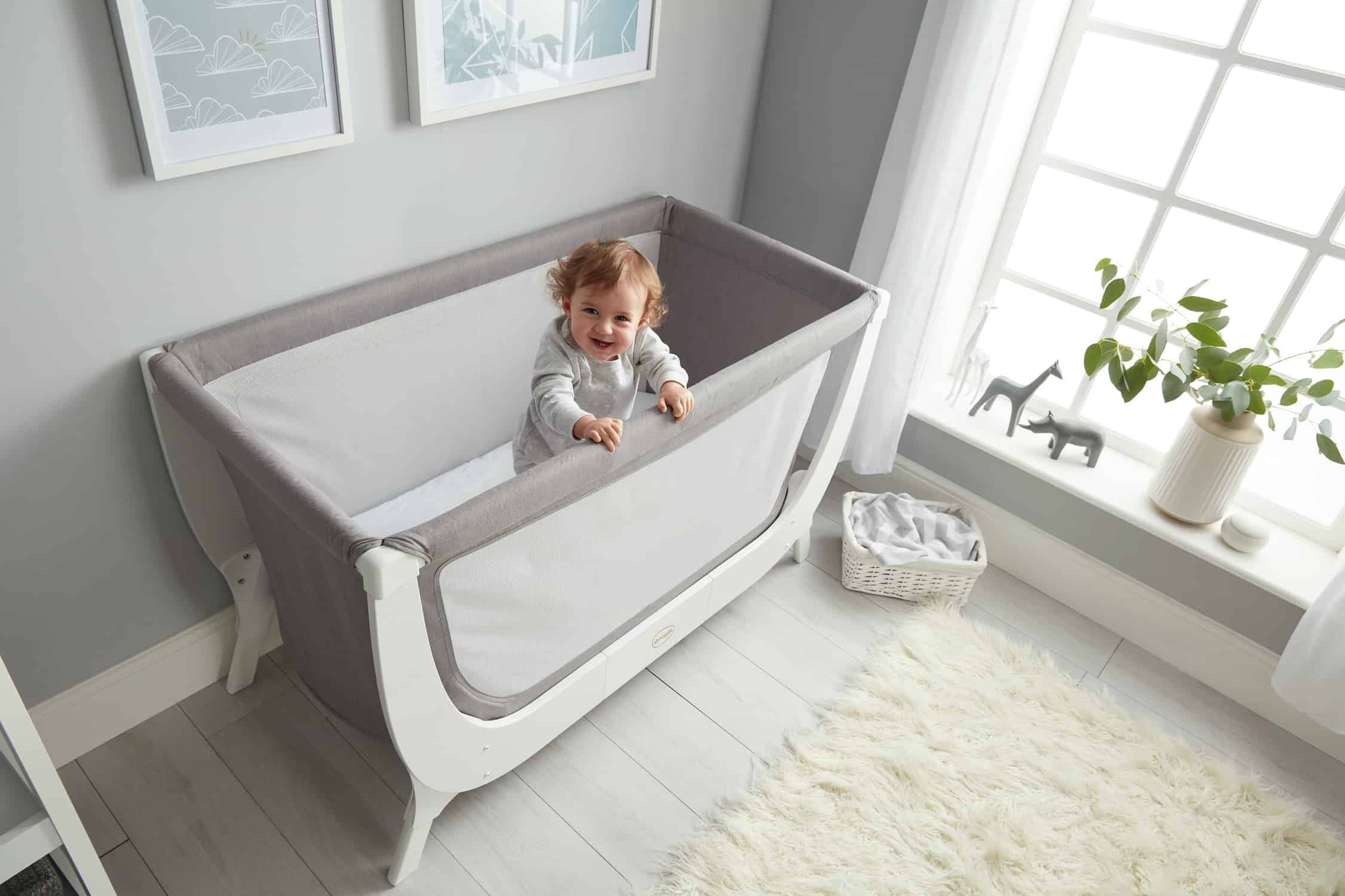 Baby In Beaba by Shnuggle Air Full Size Crib