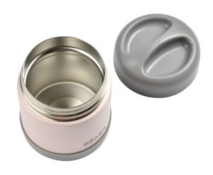 stainless steel insulated jars rose
