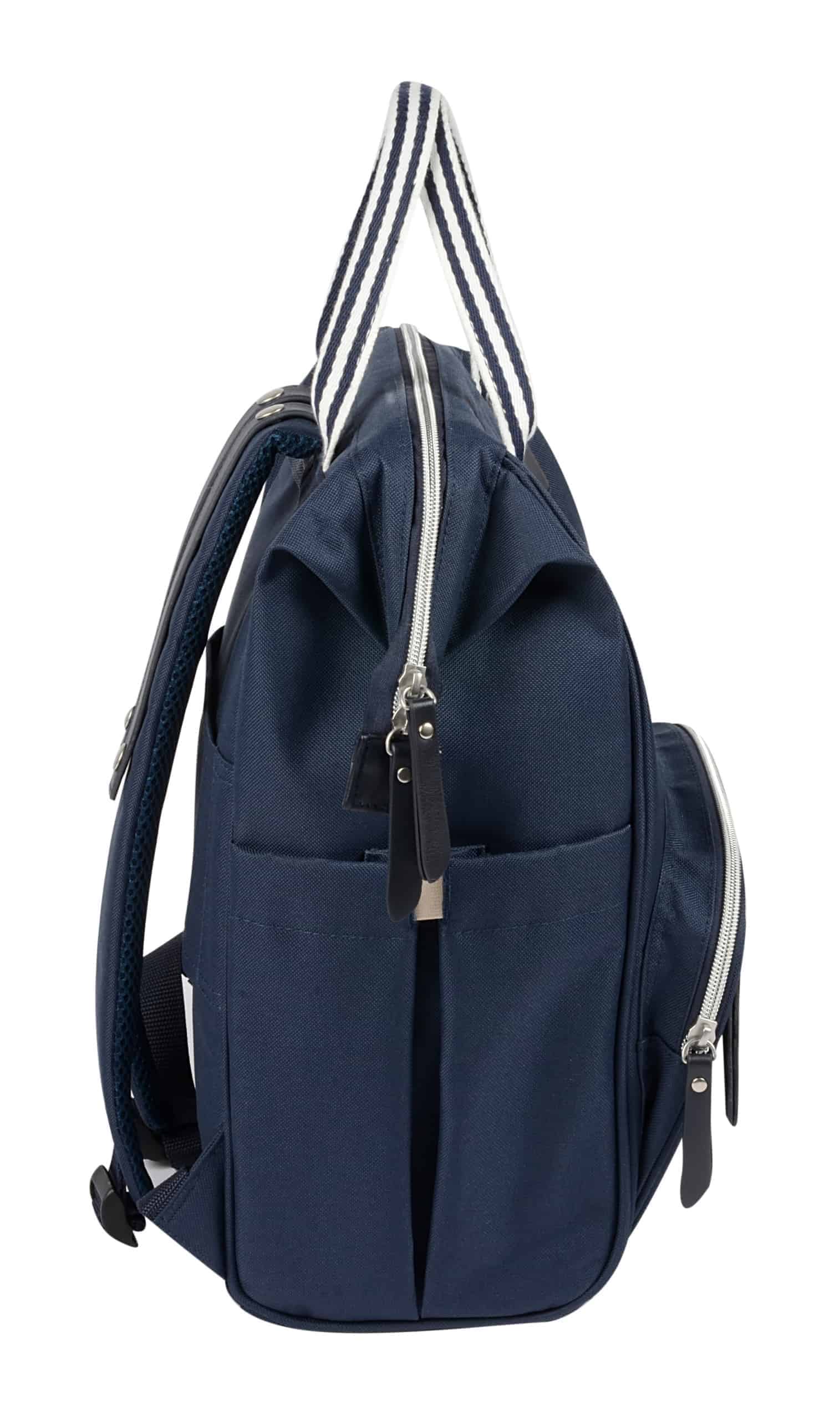 Wellington Backpack Diaper Bag Navy