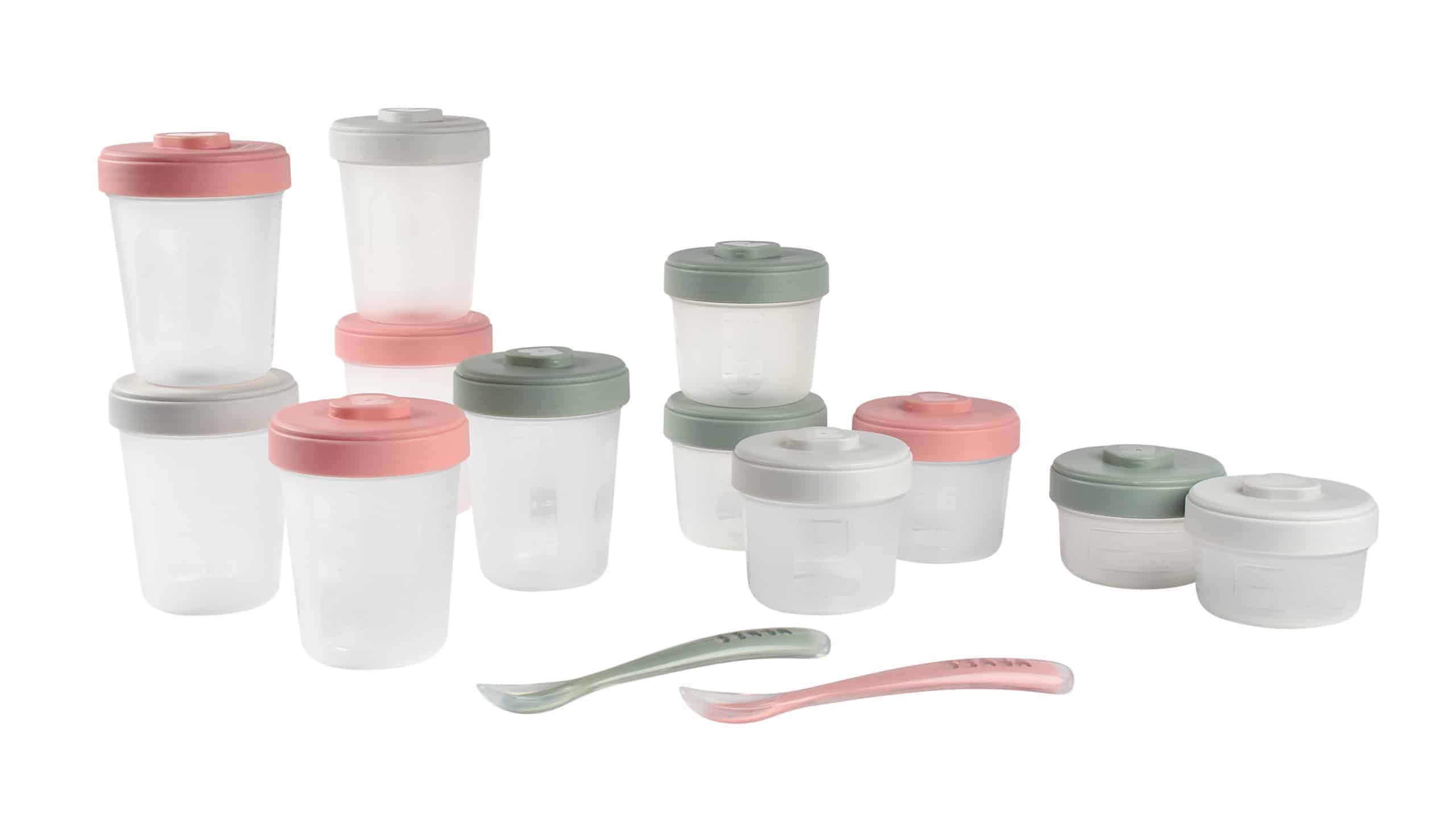 913502 Clip Containers Set of 12 Eucalyptus