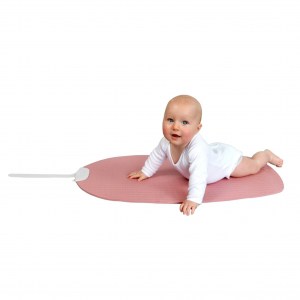 Little girl on Baby Yoga Play Mat