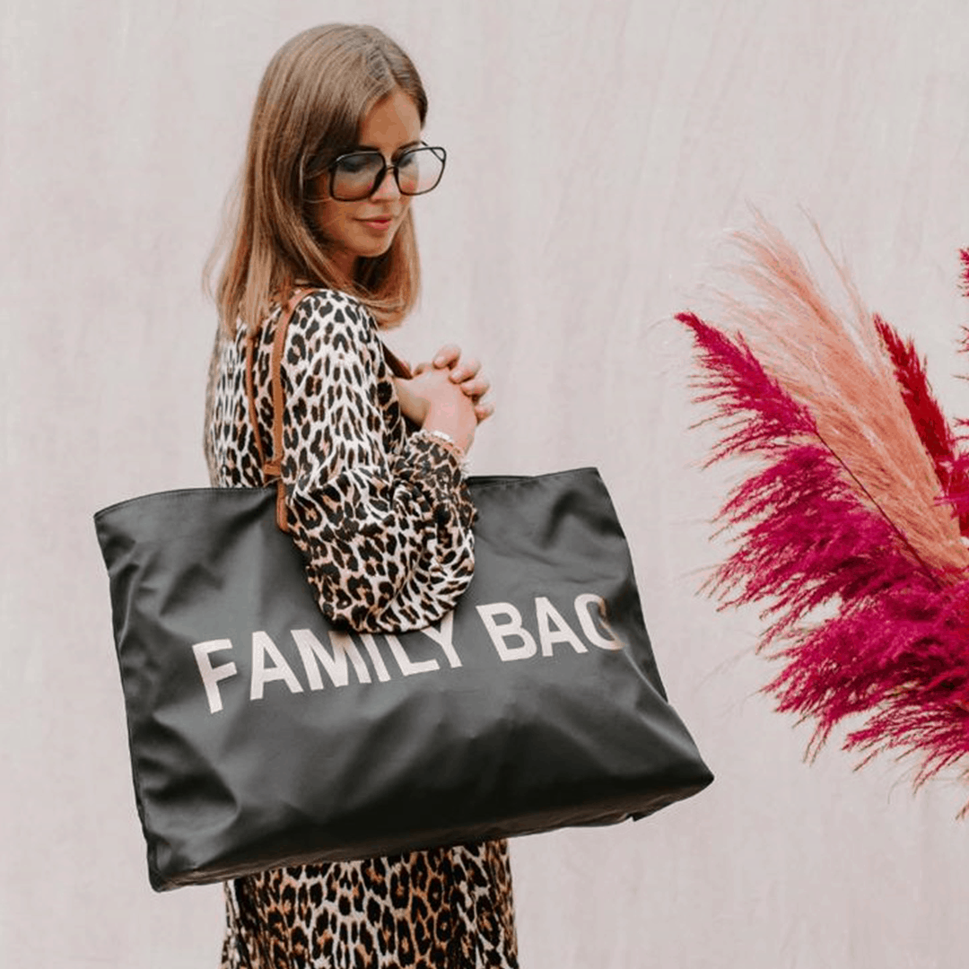 childhome family bag black with model