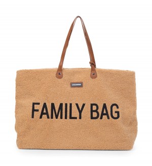 Childhome FAMILY BAG TEDDY BEIGE