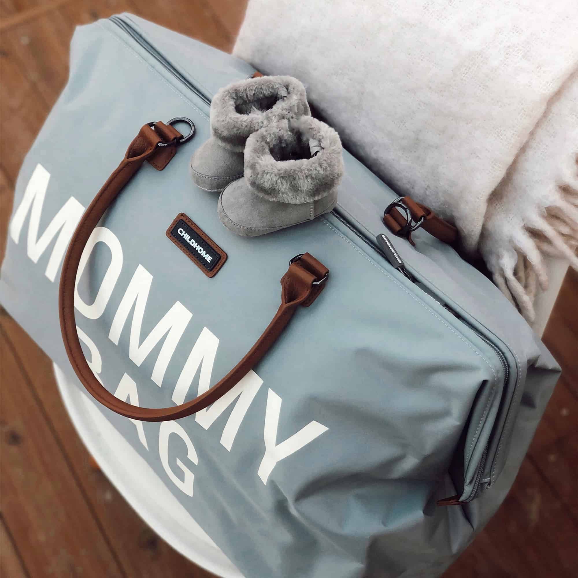Childhome Mommy Bag Grey Lifestyle