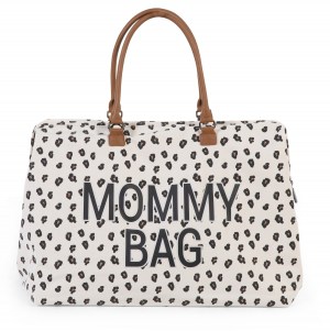 Mommy Bag Canvas Leopard