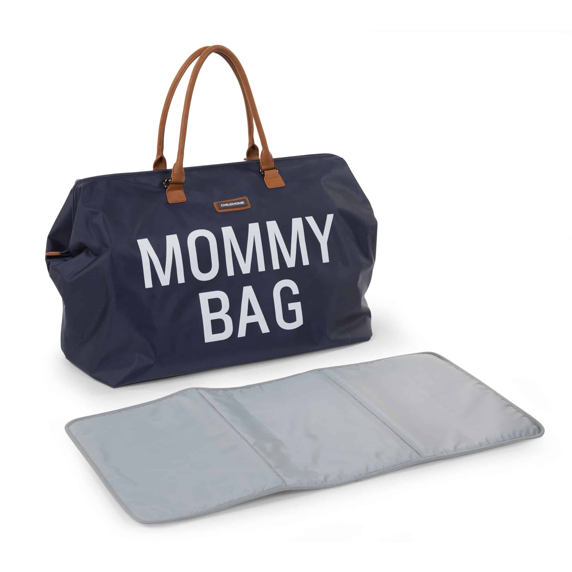 Childhome Mommy Bag Navy with changing pad
