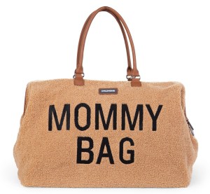 Childhome Mommy Bag Teddy Beige Front