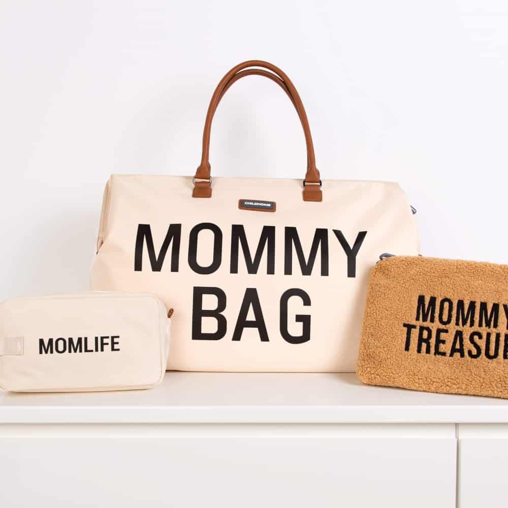 Childhome Mommy Bag Offwhite/black