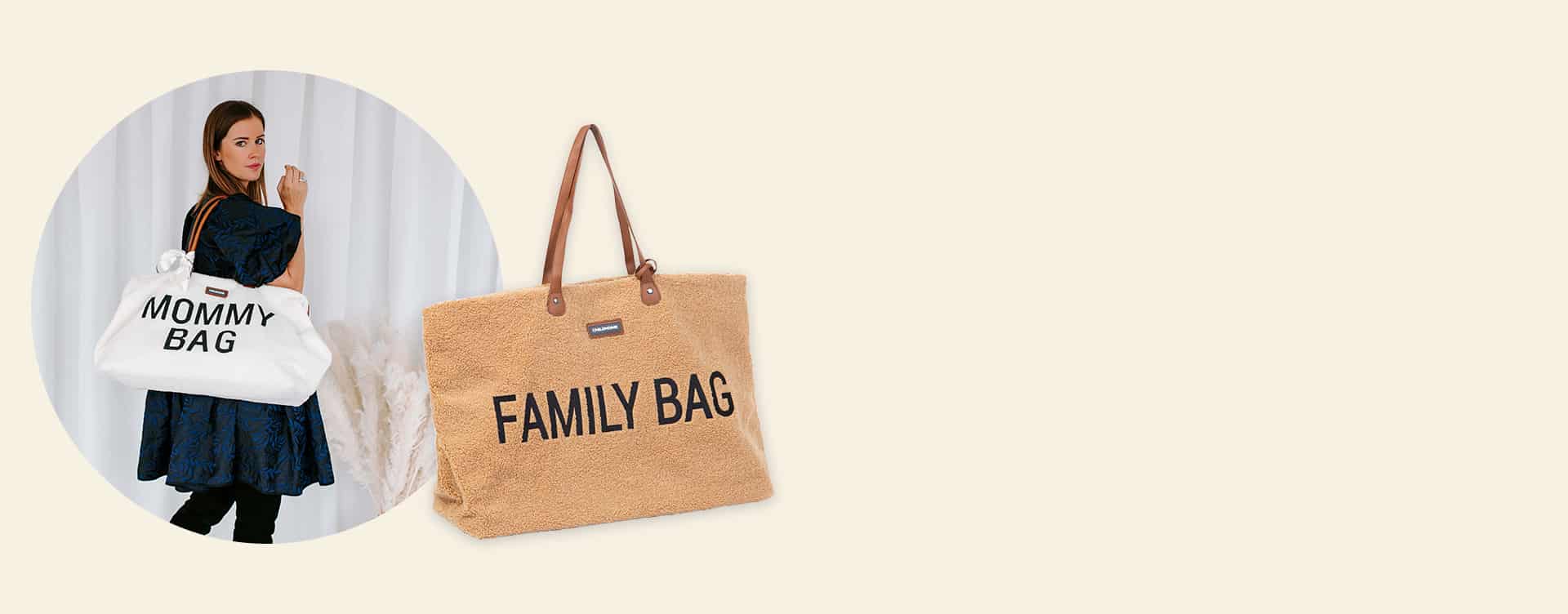 Childhome Mommy Bag and Family Bag Banner