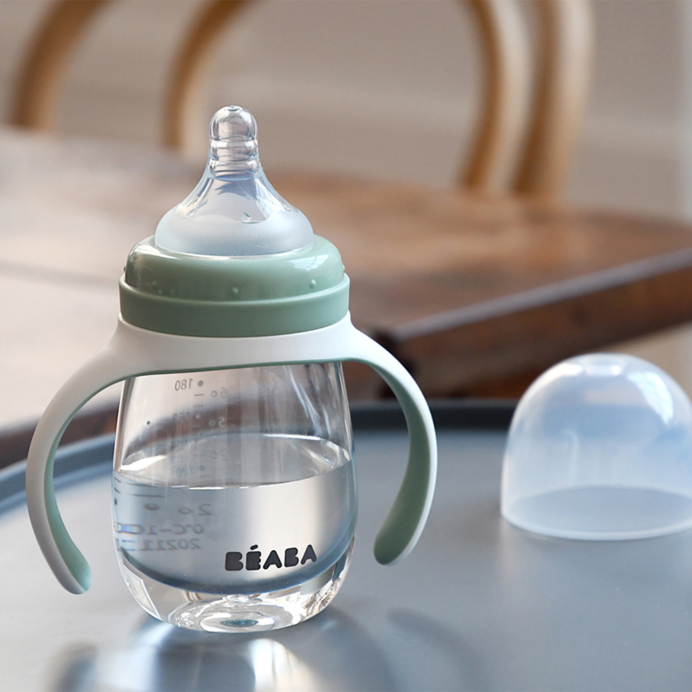 2-in-1 Bottle on high chair