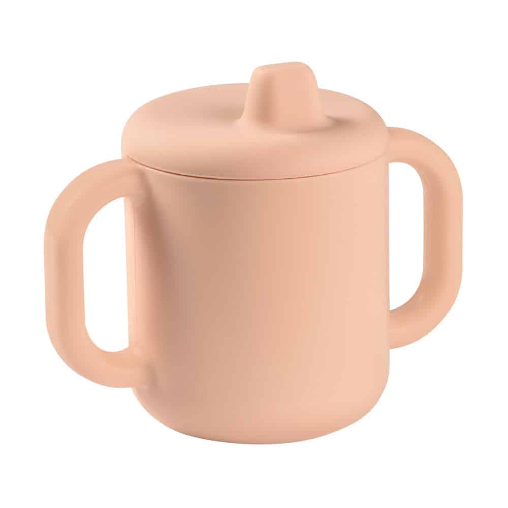beaba silicone training cup rose