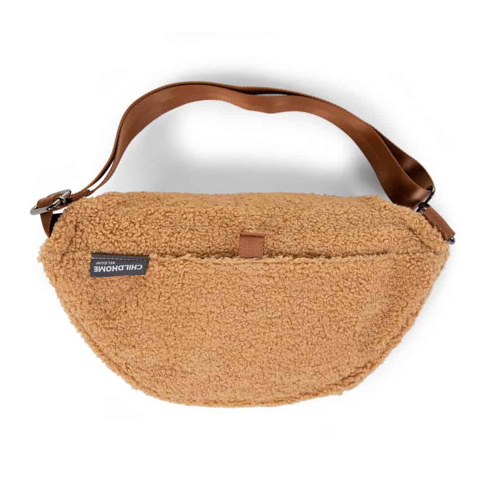 childhome on the go belt bag teddy brown