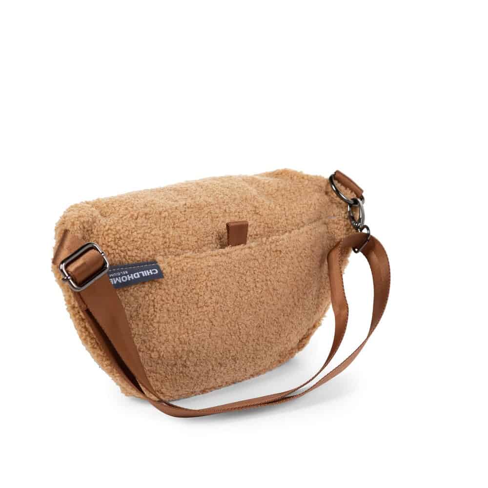 childhome on the go belt bag teddy brown
