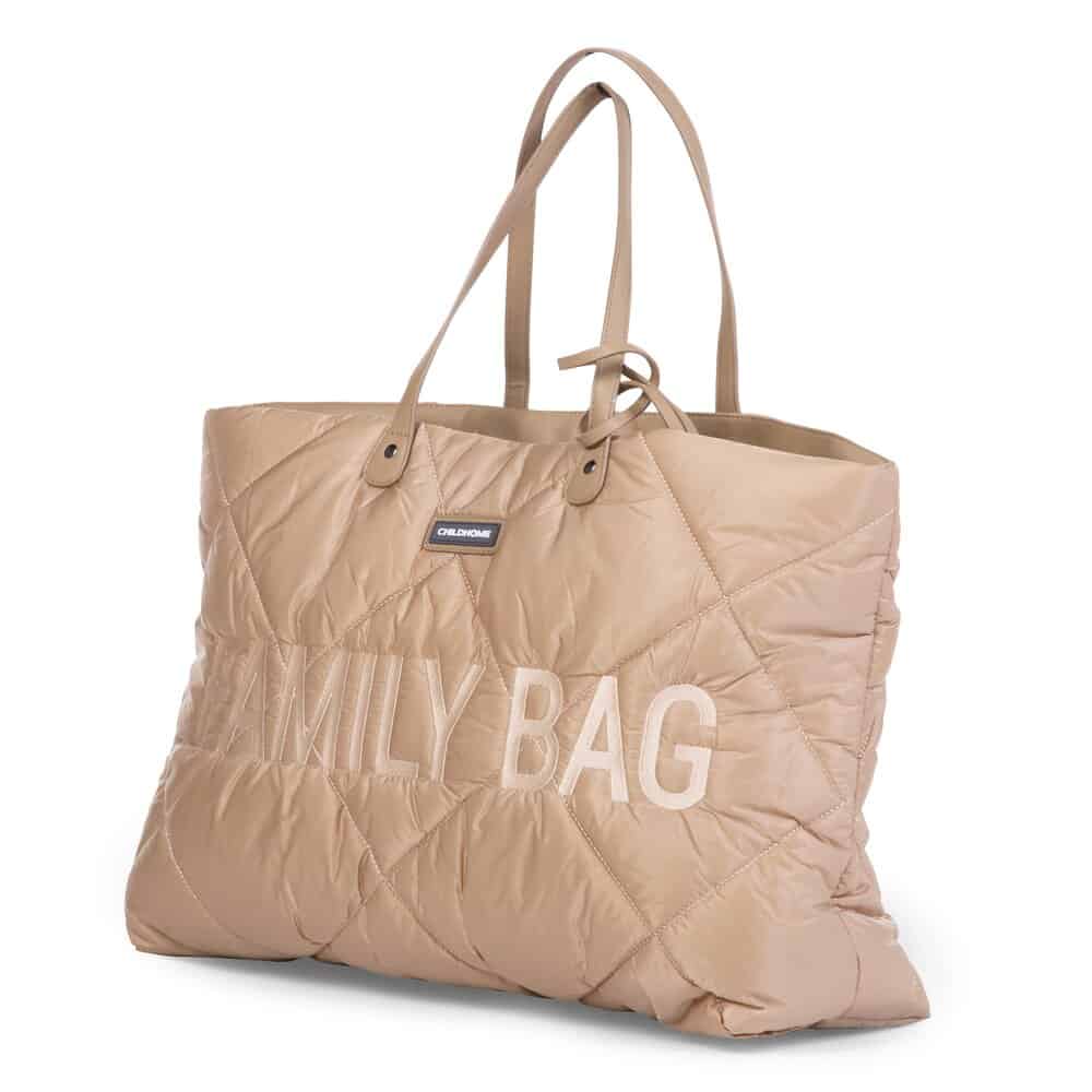 Childhome Family Bag Puffered Beige Side
